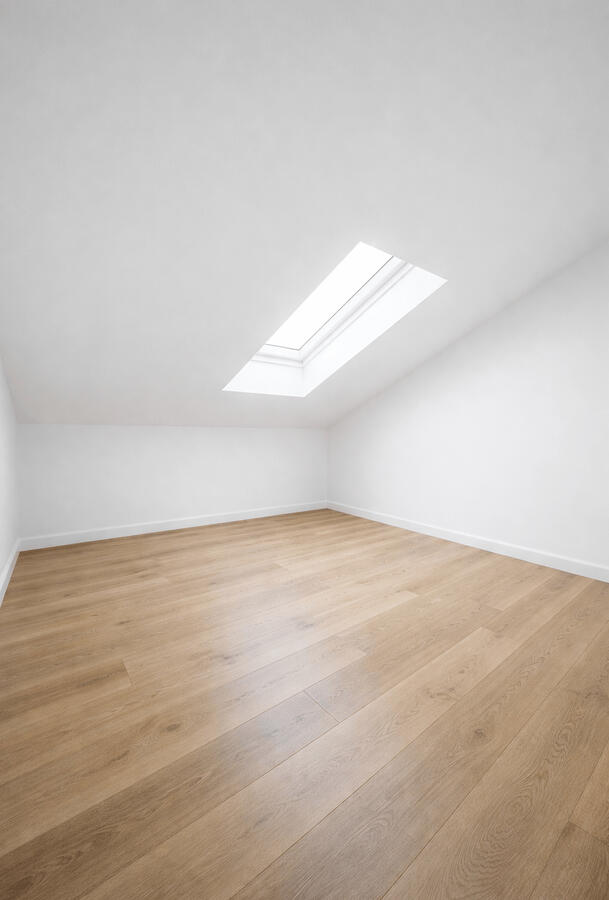 Schlafzimmer unmöbliert